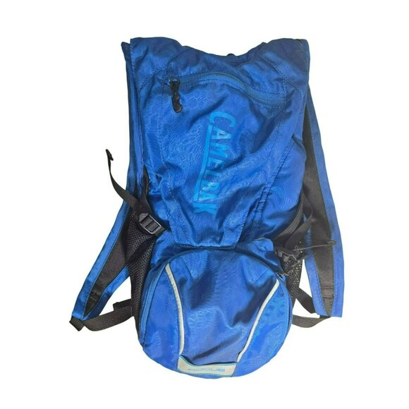 Camelbak Rogue Hydration Backpack Blue Running Cycling Bladder Hose Not Included - Picture 1 of 10